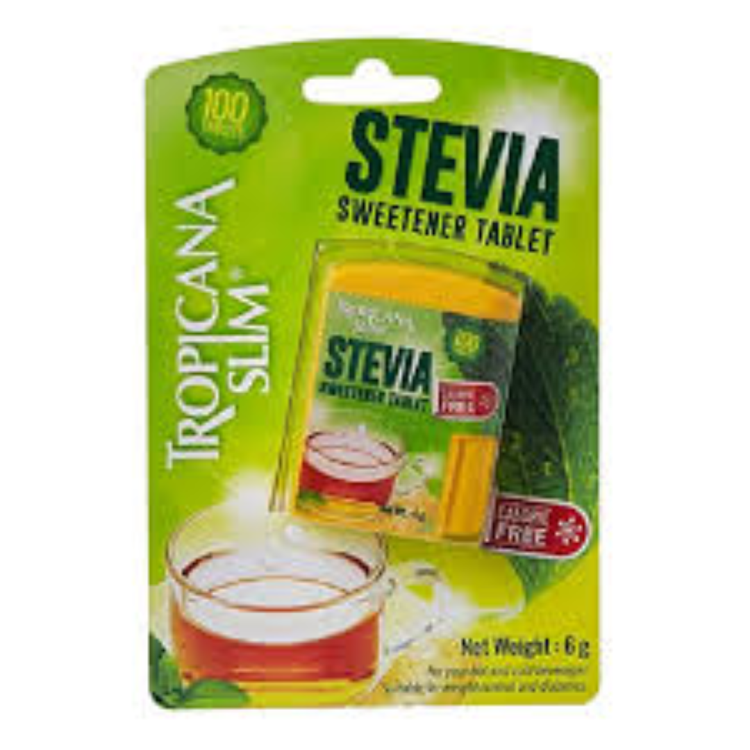 TROPICANA SLIM SWEETENER STEVIA TABLETS 100S